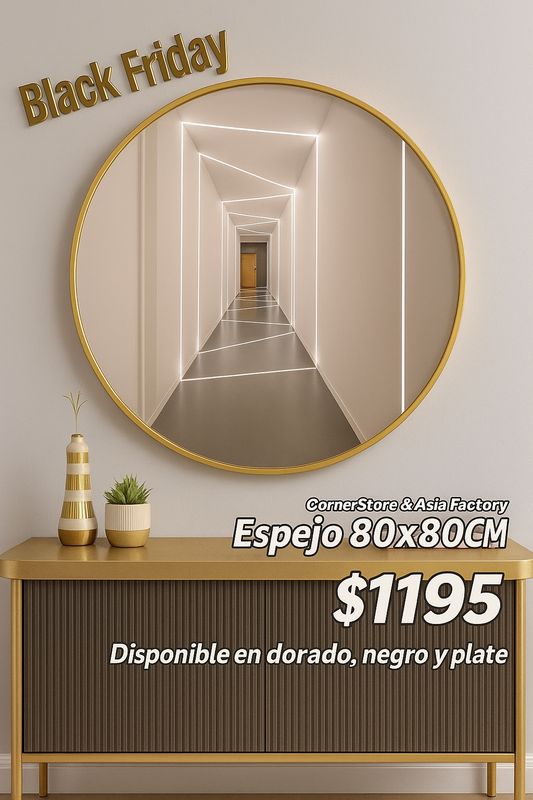 Espejo Moderno 80×80CM